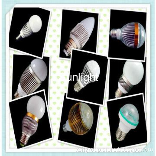 Hot selling 5W E27 Dimmable LED GU10 bulbs 460-490LM 3years warranty
